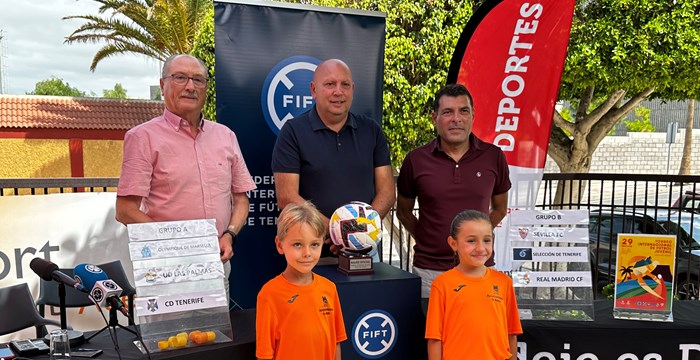 La FIFT y el Ayuntamiento de Adeje presentan la XXIX edición del torneo internacional de fútbol juvenil