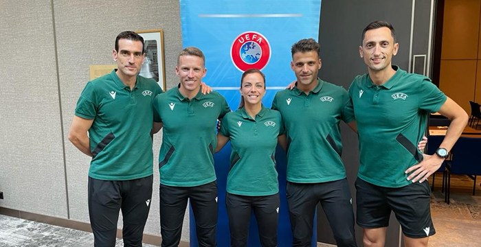 Marta Huerta de Aza, presente en el curso de inicio de temporada de la UEFA