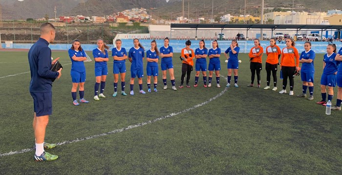 Nuevo entrenamiento de la Selección Canaria Sub-17 femenina 