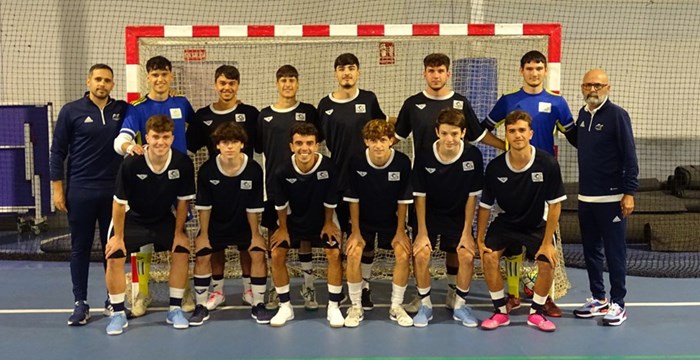 La Selección Canaria Sub-19 de fútbol sala disputó su tercer partido preparatorio