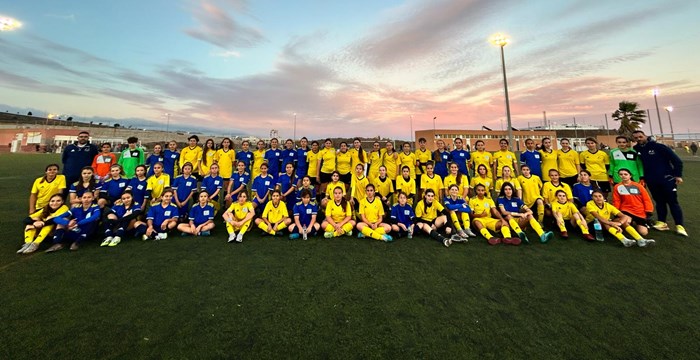 La Selección de Tenerife Sub-14 femenina prepara el torneo provincial de El Hierro
