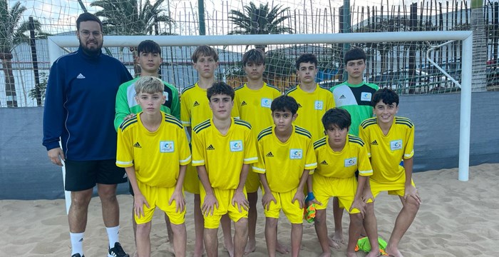 La Laguna acoge nuevos entrenamientos de la selección canaria infantil de fútbol playa