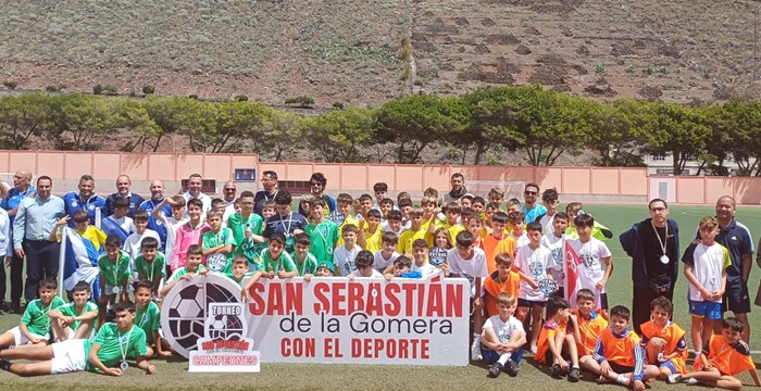 Tenerife vence en el Torneo Provincial de Fútbol Alevín de La Gomera