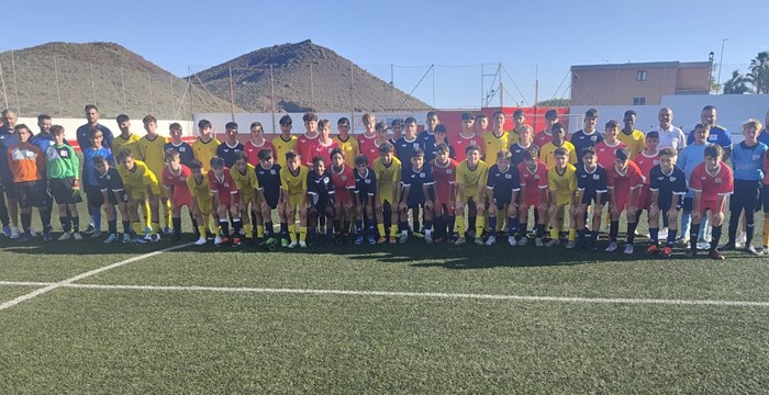 Las Zocas acoge un entrenamiento de la selección de Tenerife sub-14 masculina