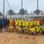 Nueva jornada de actividades de la Liga Inclusiva de Fútbol Playa