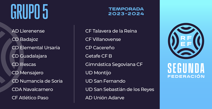 Atlético Paso y CD Mensajero ya conocen a sus rivales de la temporada 2023/2024 en Segunda RFEF