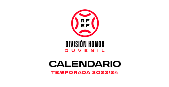 Definido el calendario de División de Honor Juvenil de la temporada 2023/24