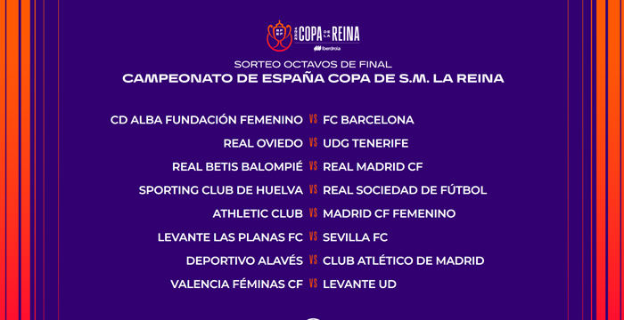 La UD Costa Adeje Tenerife se enfrentará al Real Oviedo en los octavos de final de la Copa de la Reina
