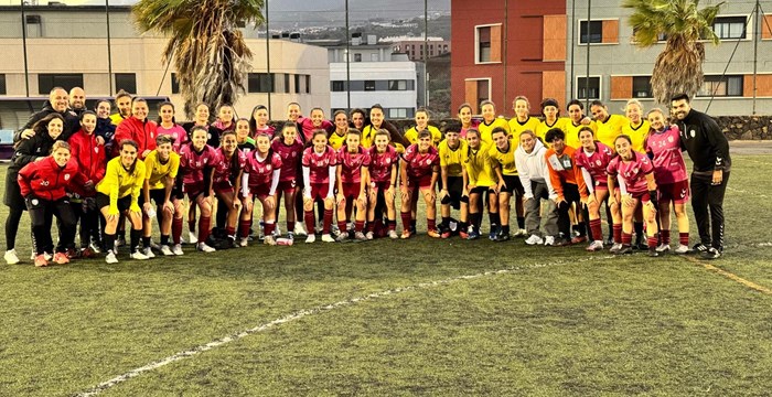 Último entrenamiento de la Selección Canaria Sub-17 femenina