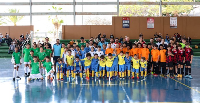 Continua el desarrollo de la Liga de iniciación de fútbol sala en Tenerife
