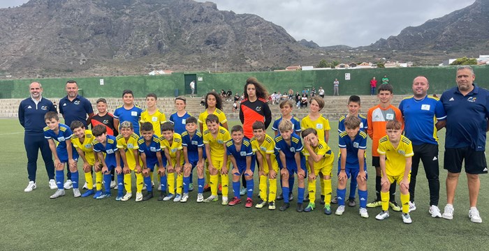 Entrenamiento de la Selección masculina Sub-12 de Tenerife