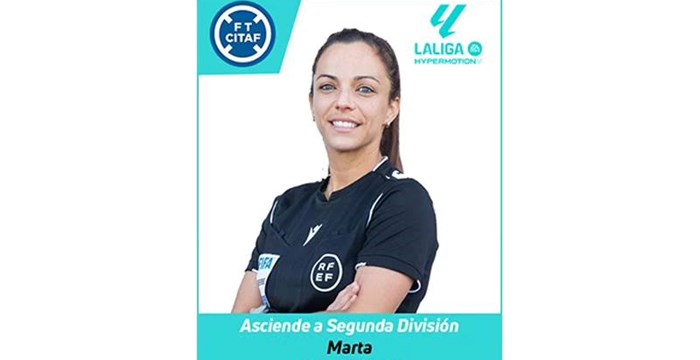 HISTÓRICO: Marta Huerta de Aza (CITAF) asciende a Segunda División