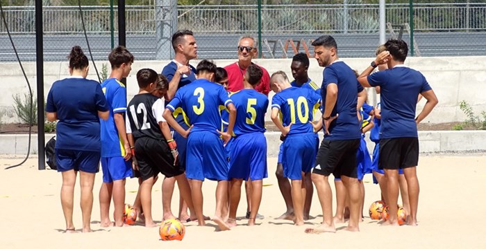 Las Selecciones Alevín y Cadete listas para los Campeonatos de España de Fútbol Playa