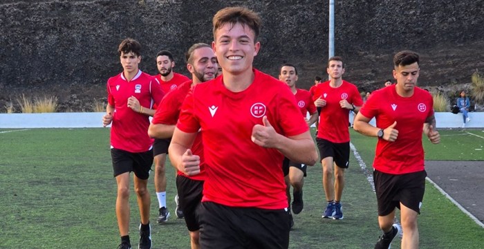 Árbitros jóvenes del CITAF en entrenamiento en el Complejo Federativo 'El Mundialito' en el Programa Promesas.