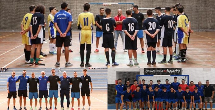Las Selecciones Canarias de fútbol sala desarrollaron sus entrenamientos en las dos islas capitalinas