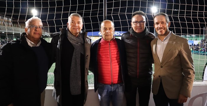 Representación institucional en el partido CD Atlético Paso – RCD Espanyol de Copa del Rey